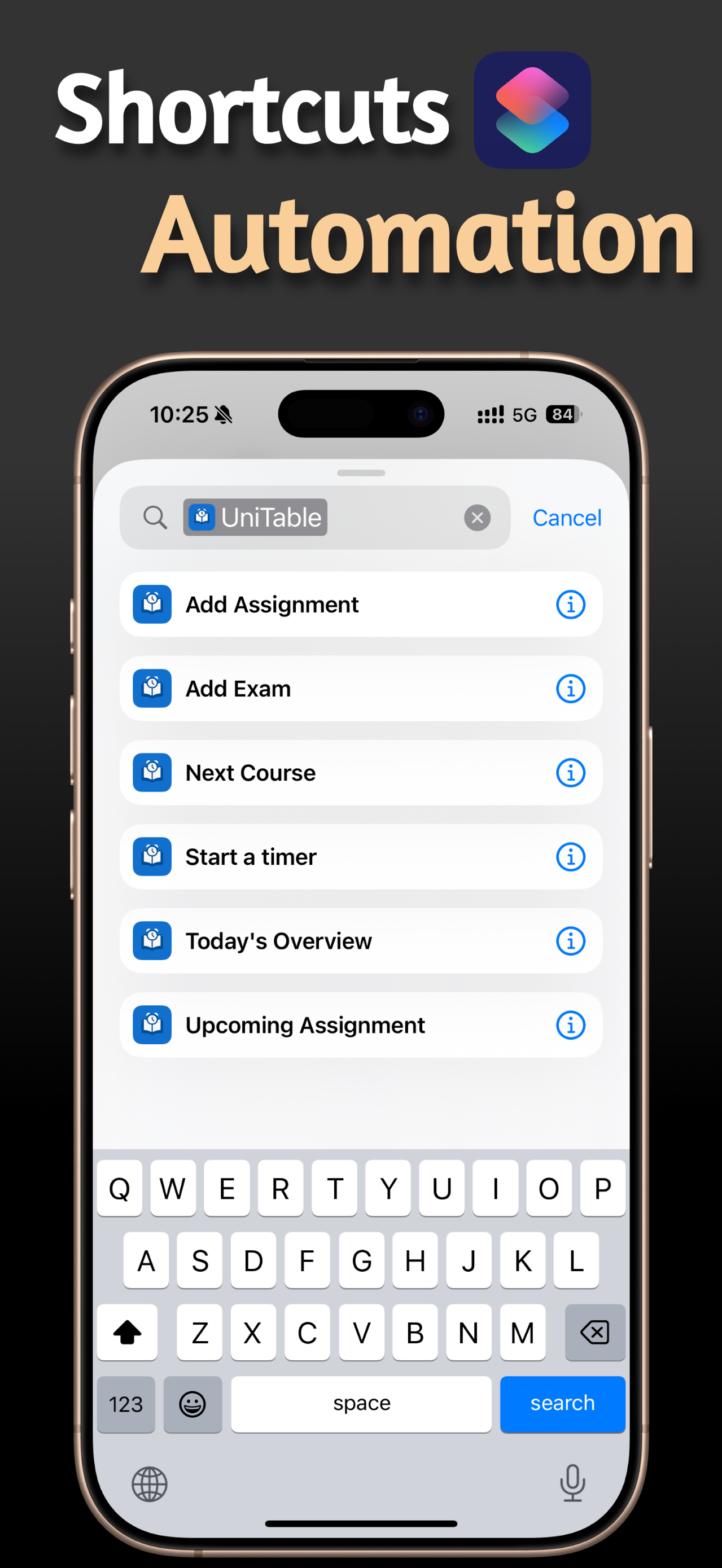 UniTable App Screenshot 10